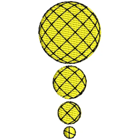 Circle Embroidery Design