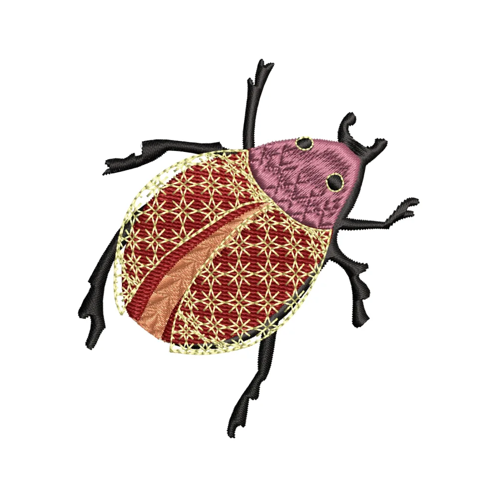 Motif Bettal Embroidery Design