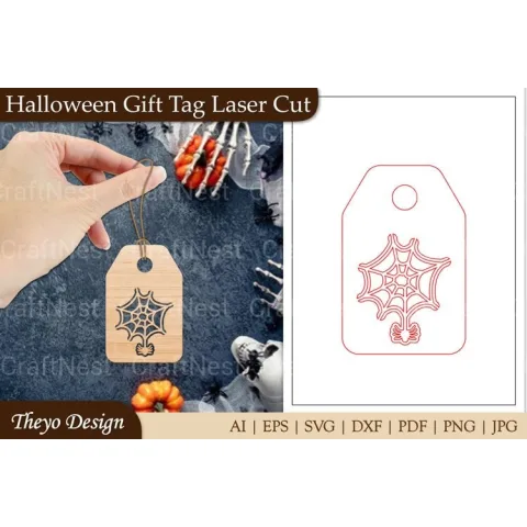 Lasercut Tags SVG Bundle