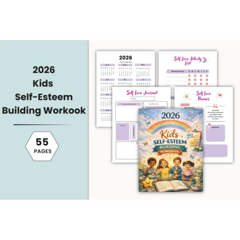 Kids Self-Esteem Building Workbook