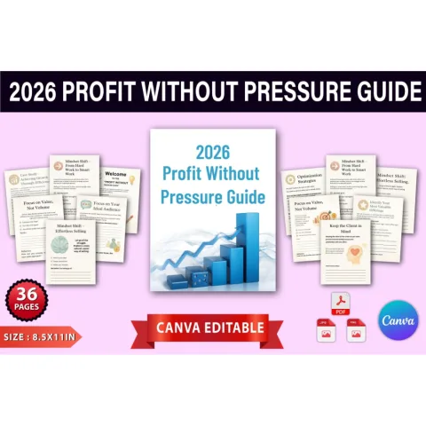 Profit Without Pressure: Guide Planner