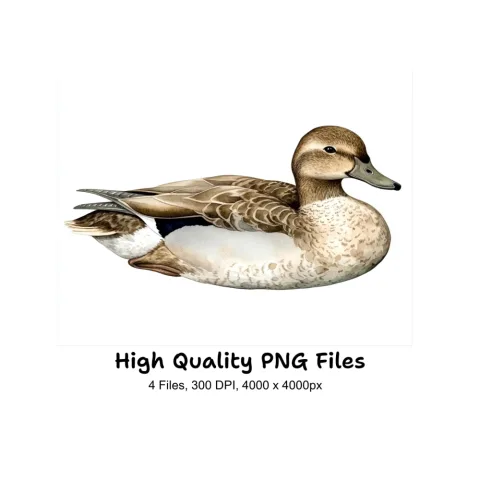 Mallard Duck Clipart Bundle