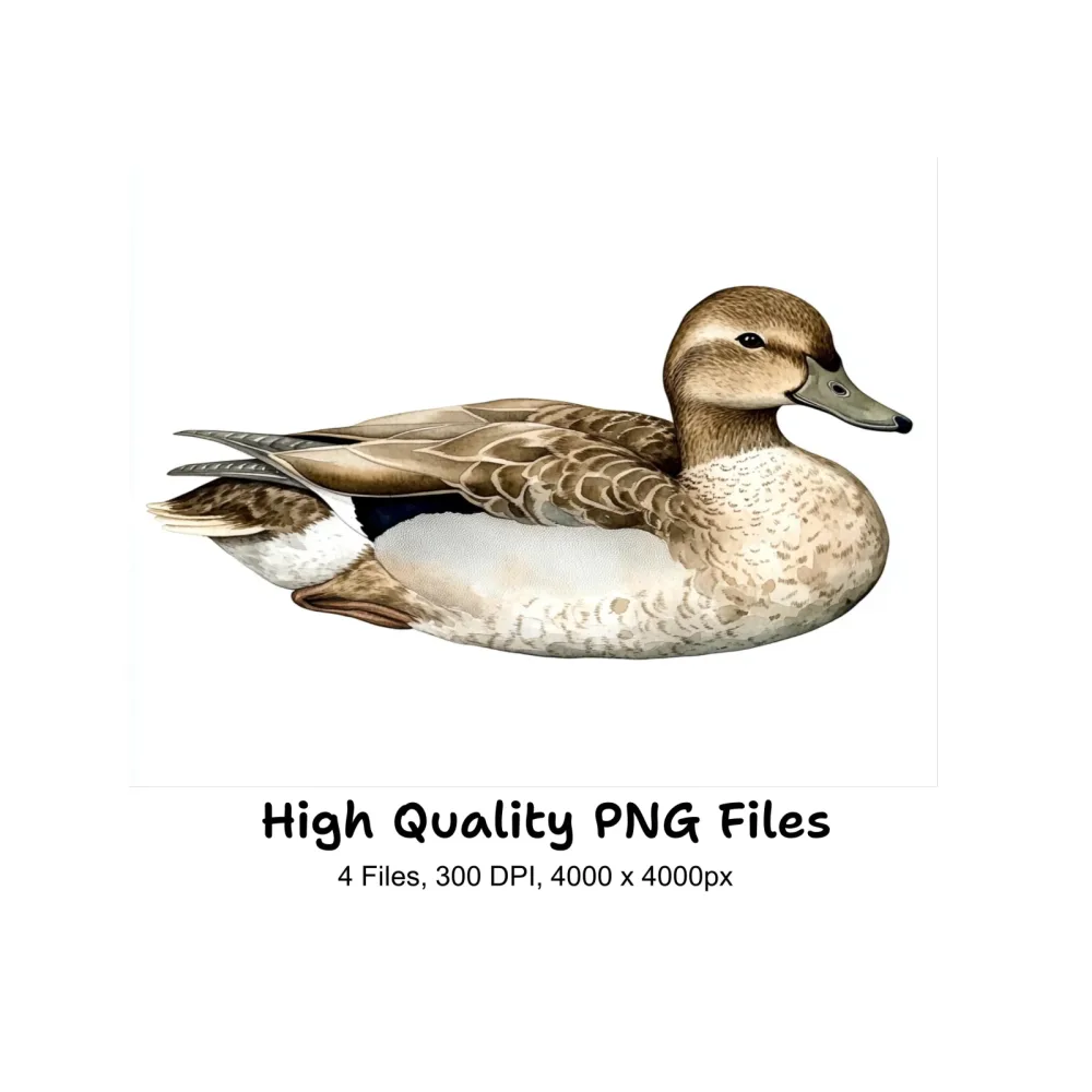 Mallard Duck Clipart Bundle