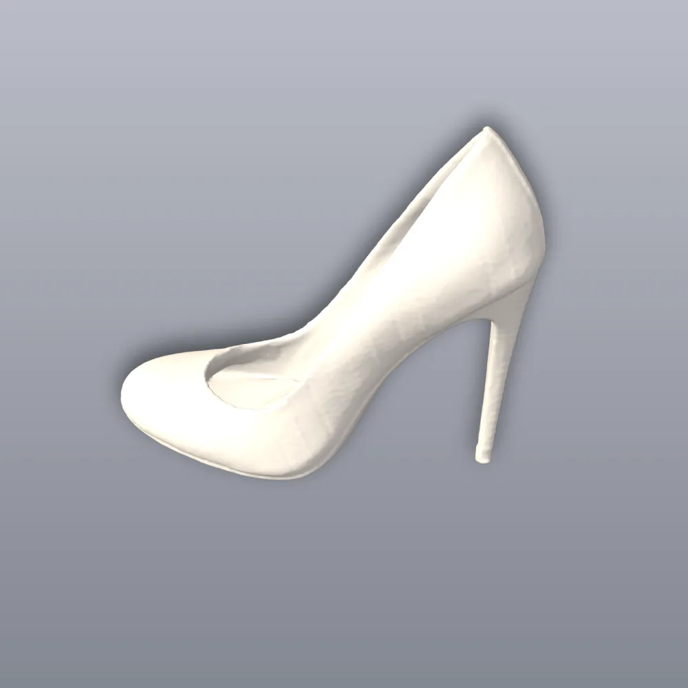 High Heel Shoe 3D Print STL File