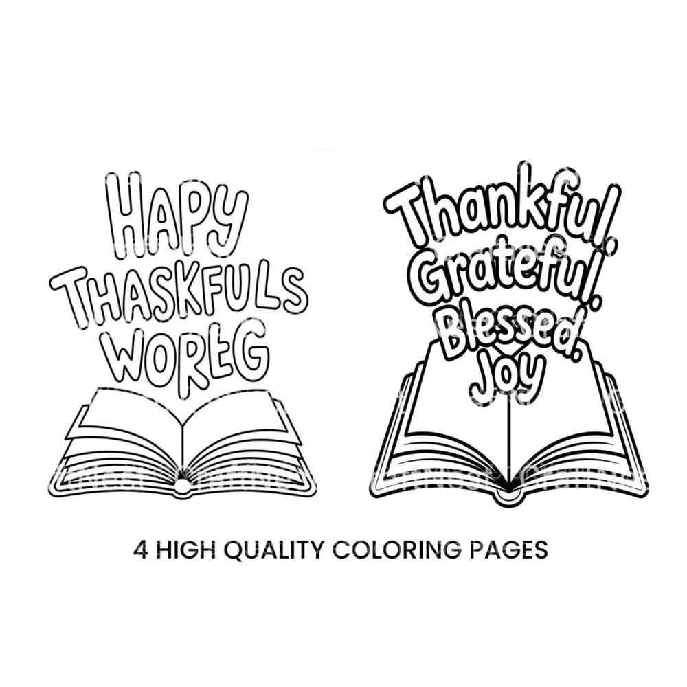 GratitudeJournal Coloring Books