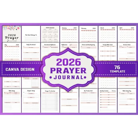 Prayer Journal Template