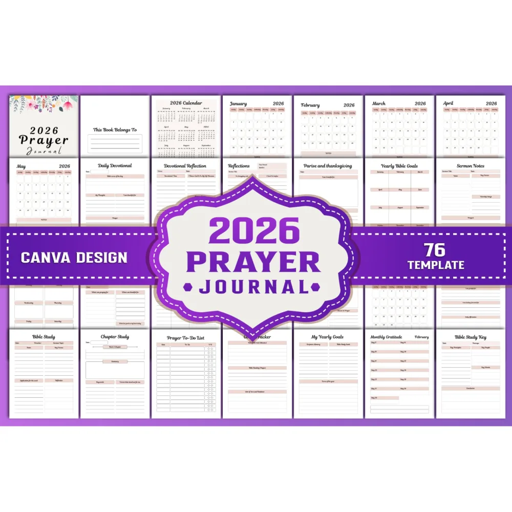 Prayer Journal Template