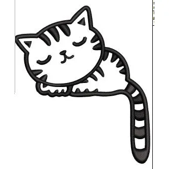 Cat Embroidery Design