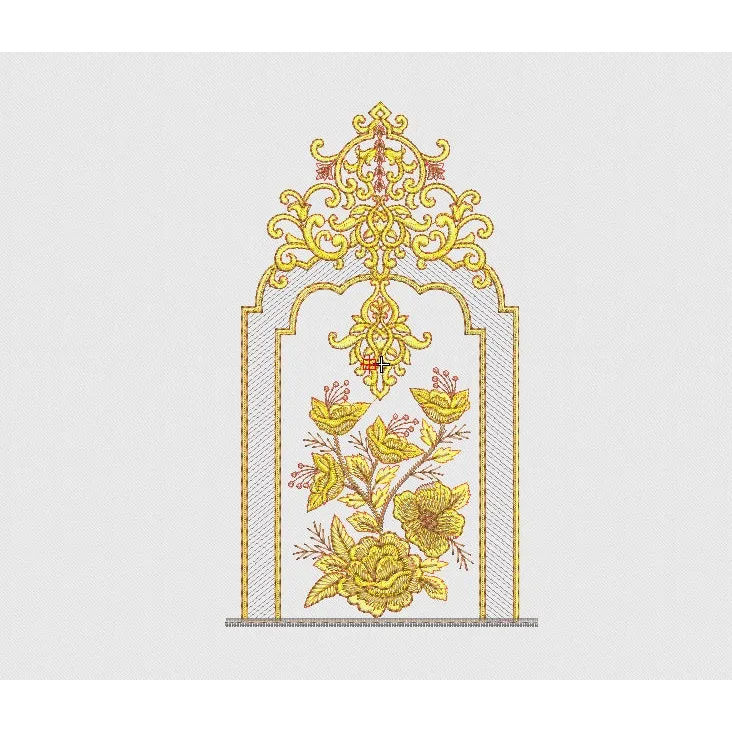 Flower Embroidery Design