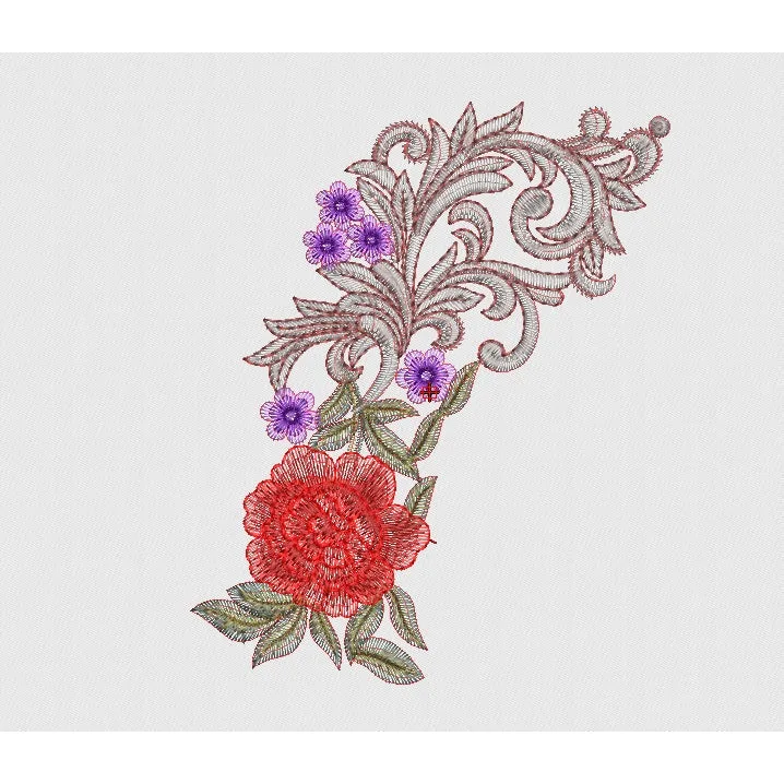 Flower Embroidery Design