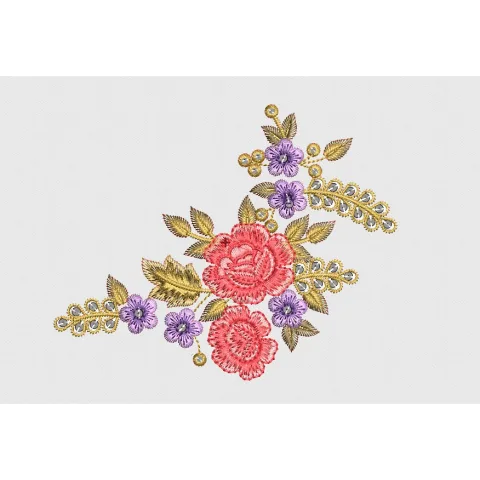 Flower Embroidery Design