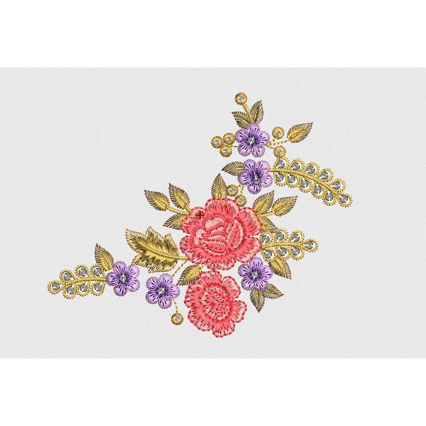 Flower Embroidery Design