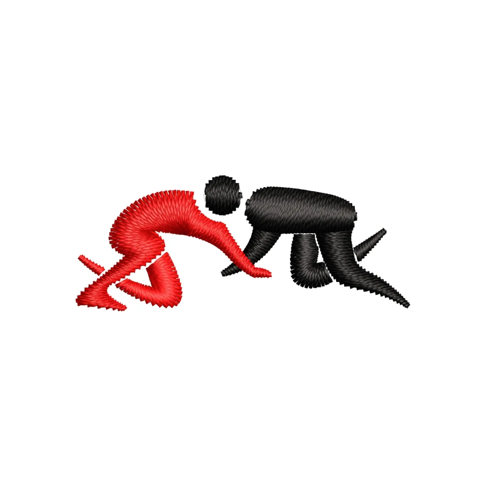 Blind Mans Embroidery Design