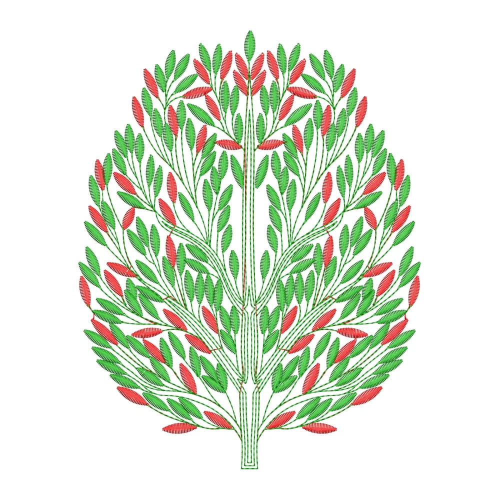 Plant Embroidery Design