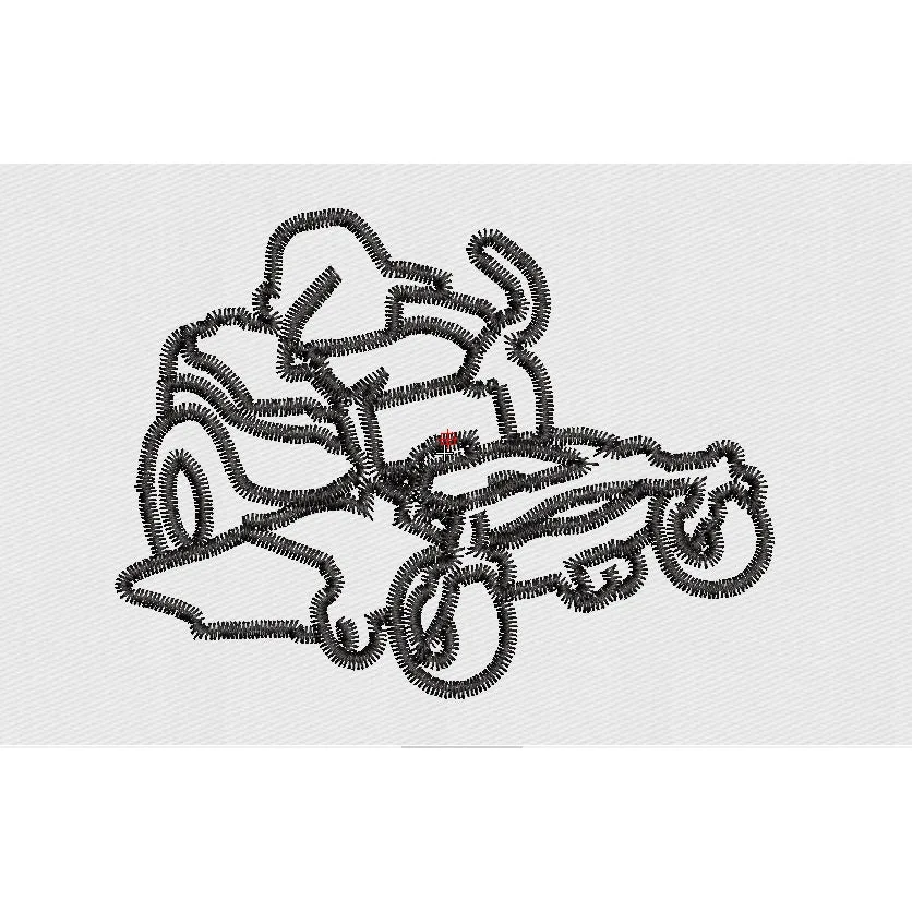 Car Embroidery Design