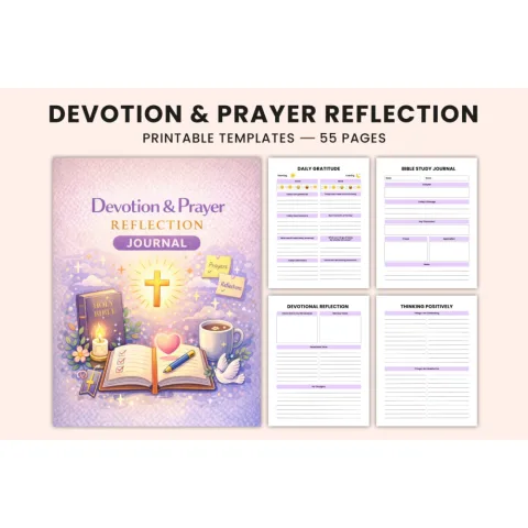 Devotion Prayer Reflection Journal