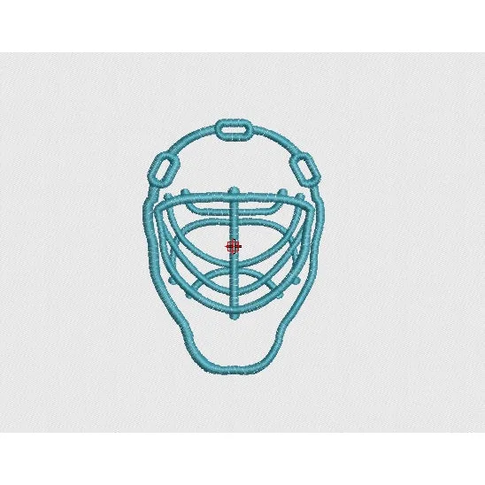 Helmet Embroidery Design