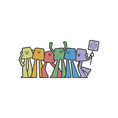 Keys Family Embroidery Design