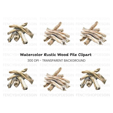 Driftwood Clipart Bundle