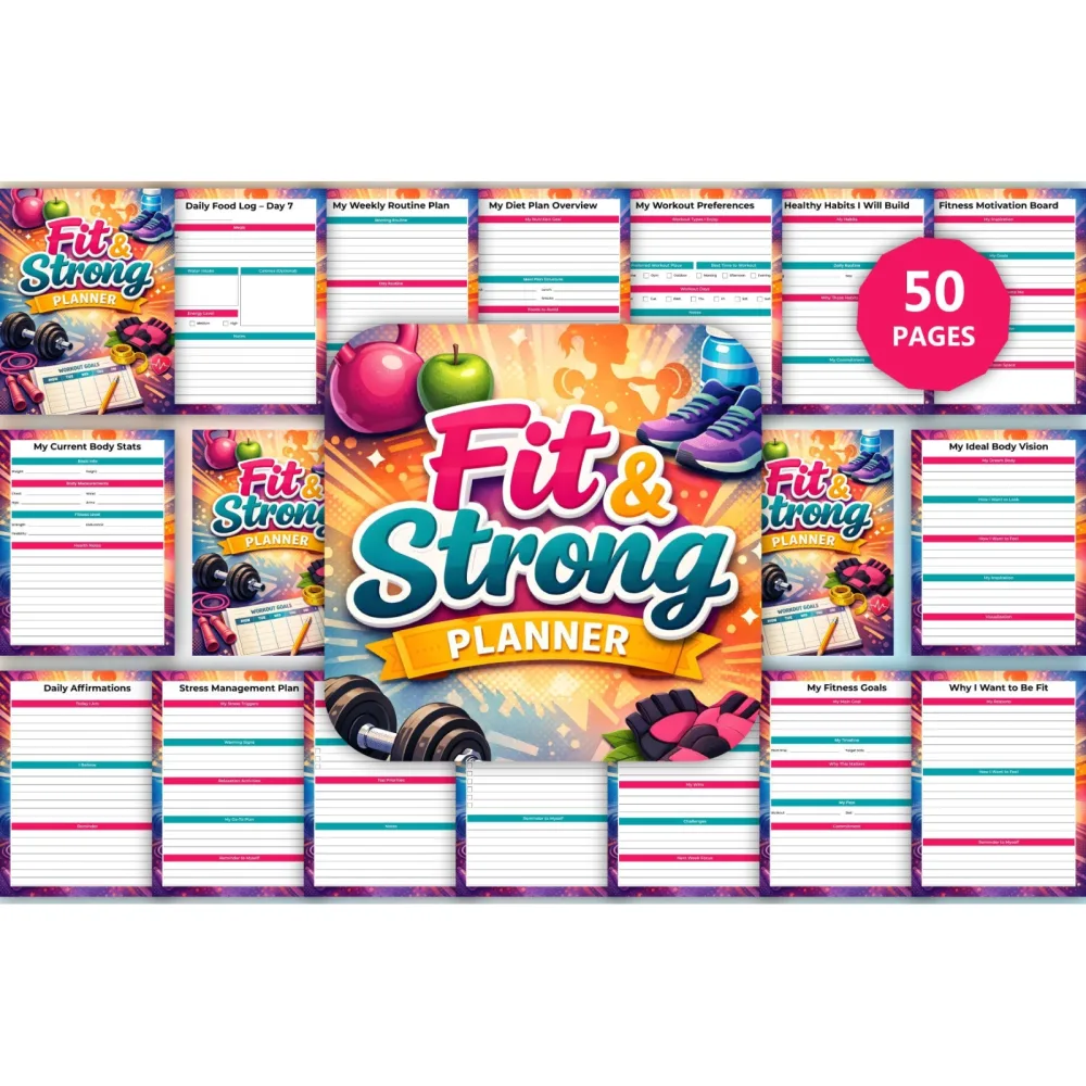 Fit Strong Planner