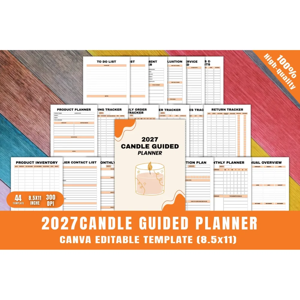 Candle Guided Planner