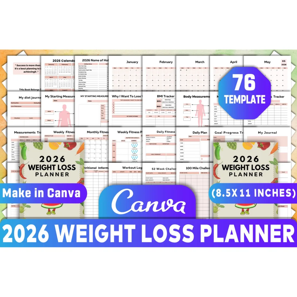 Weight Loss Planner