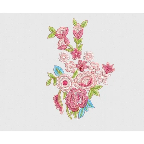 Flower Embroidery Design