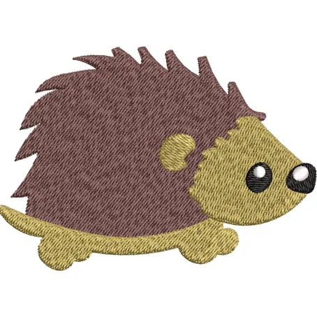 Hedgehog Embroidery Design
