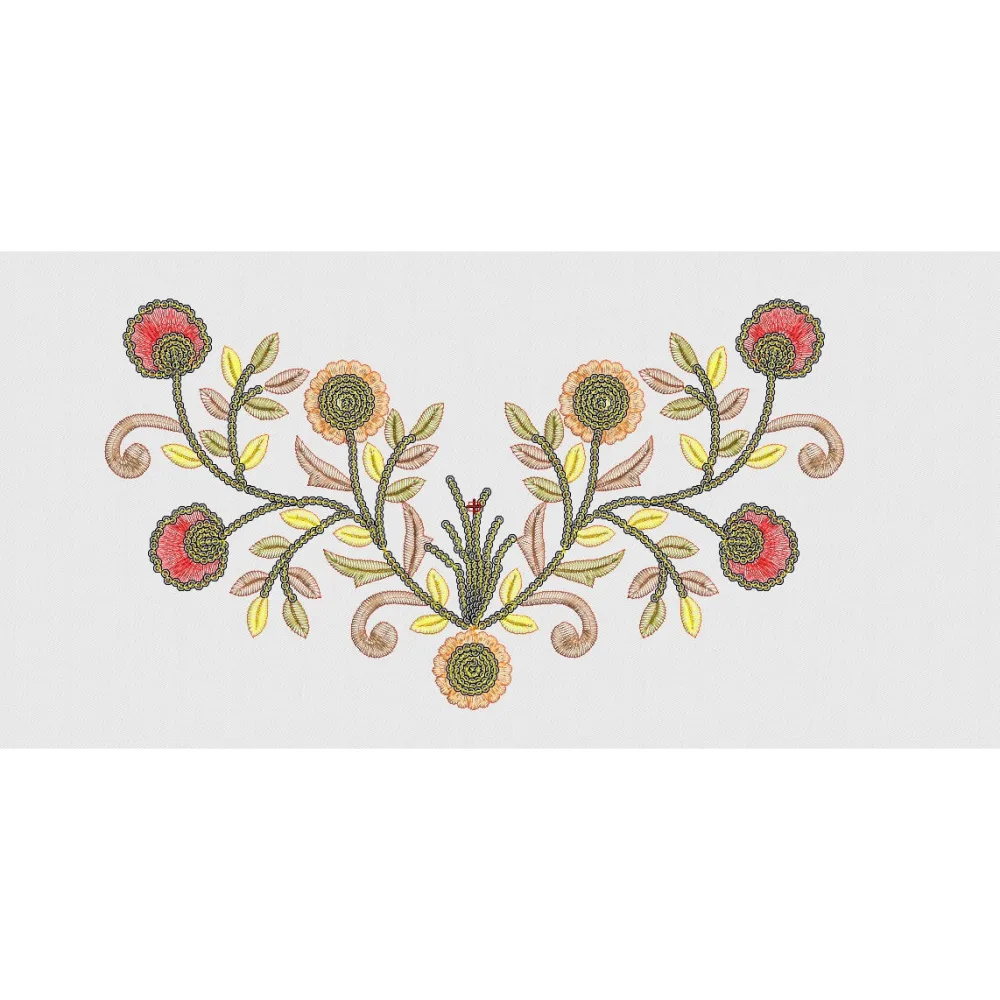 Flower Embroidery Design