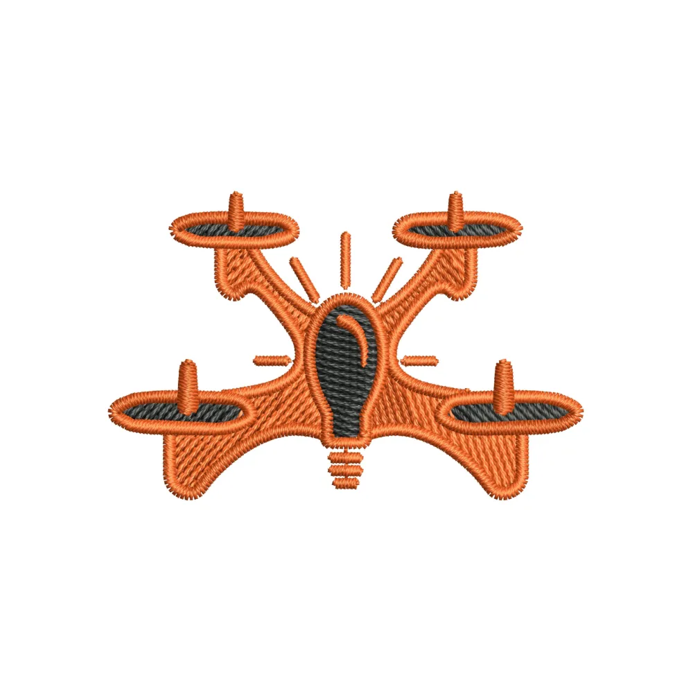 Drone Embroidery Design