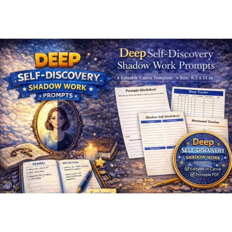 Deep Self-Discovery Shadow Work Prompts