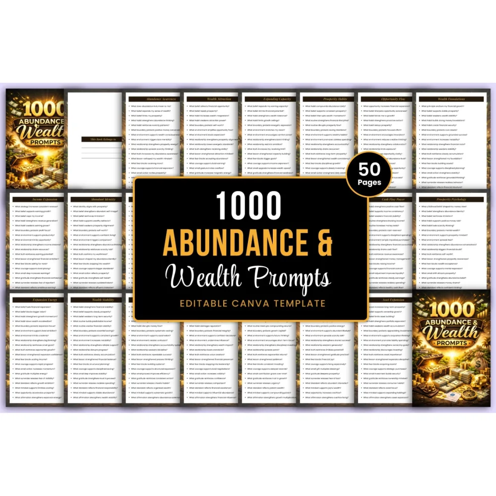 Abundance Wealth Prompts for Success