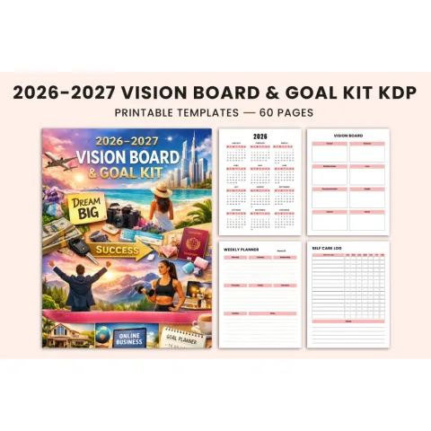 Vision Board Goal Planner