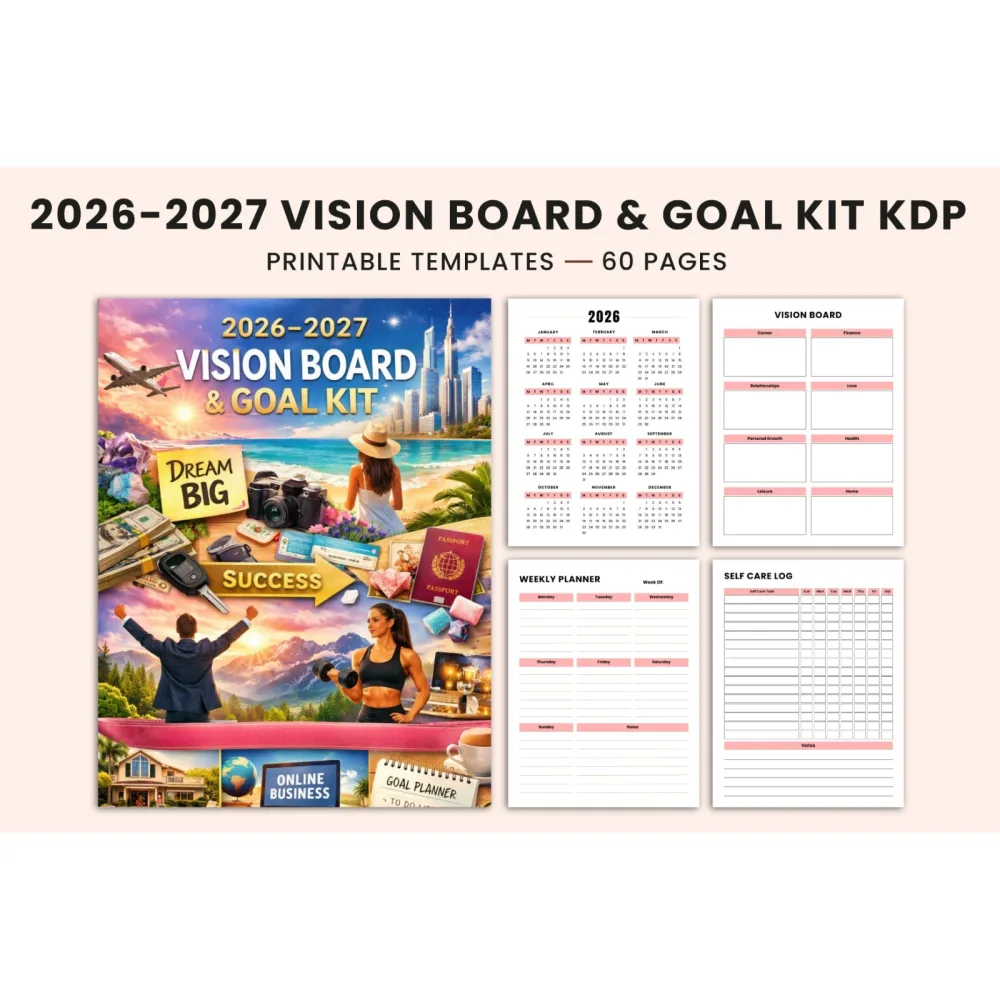 Vision Board Goal Planner