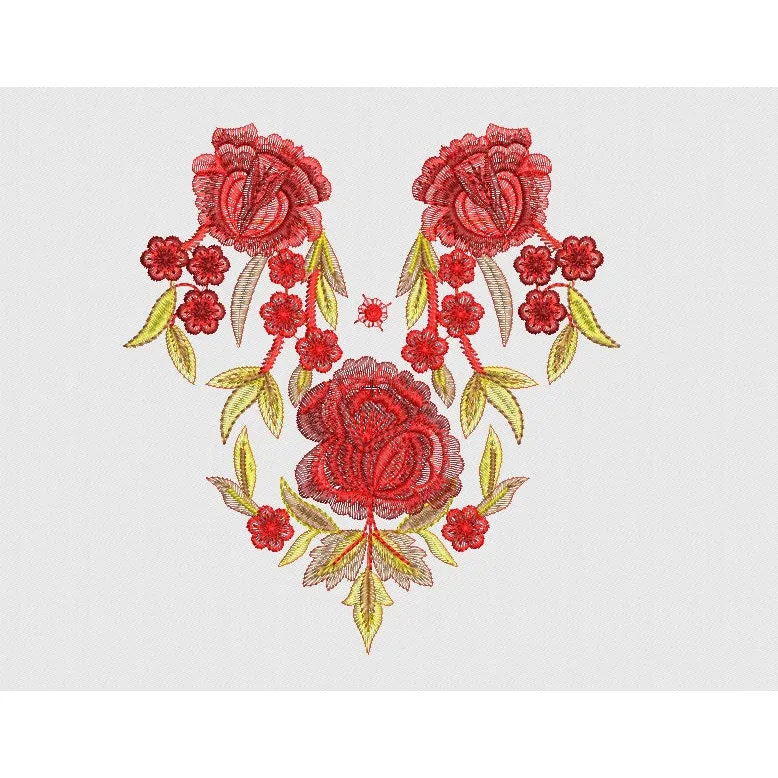 Flower Embroidery Design