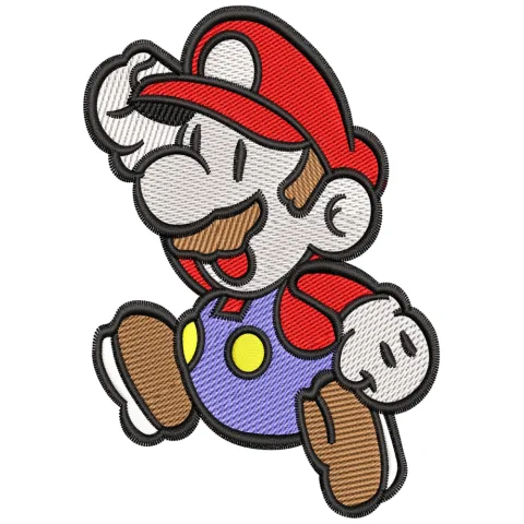 Captain Embroidery Design