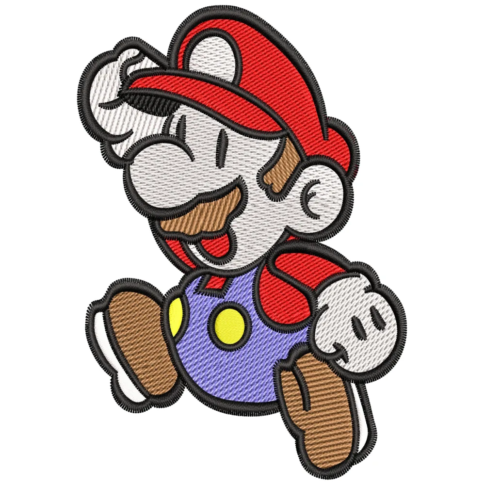 Captain Embroidery Design