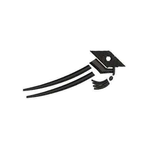 Cap Flying Embroidery Design