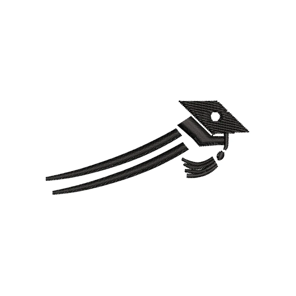 Cap Flying Embroidery Design