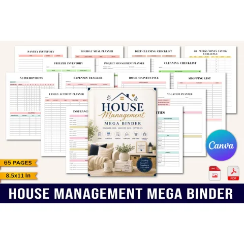 House Management Mega Binder