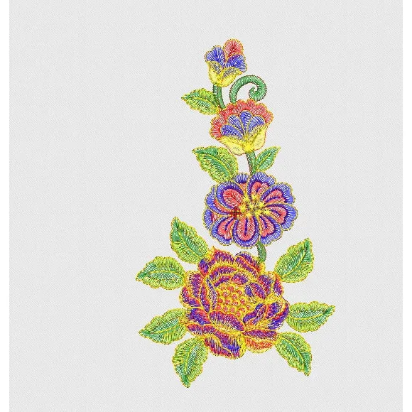 Flower Embroidery Design