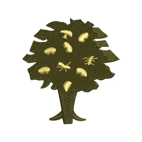 Tree Embroidery Design