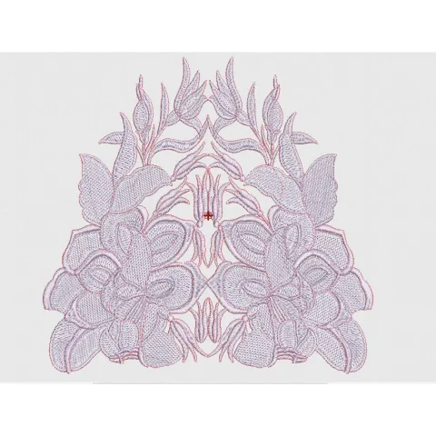 Flower Embroidery Design