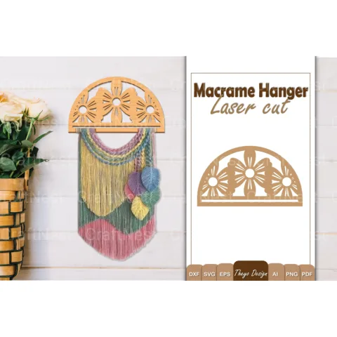 Macrame Flower SVG Bundle