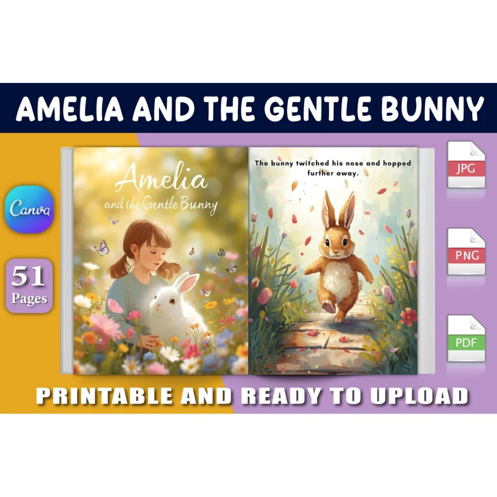 Amelia and the Gentle Bunny Book