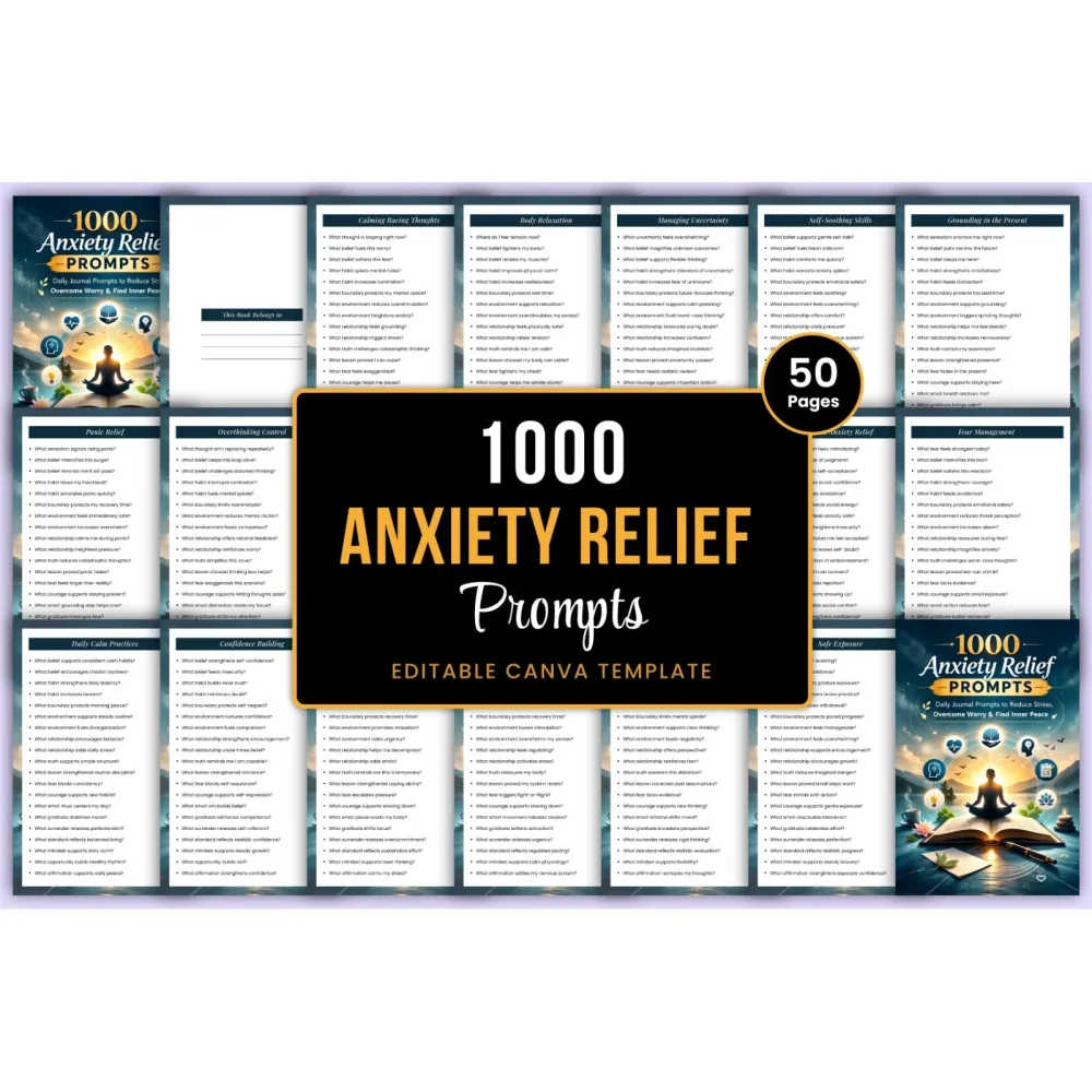 Anxiety Relief Prompts