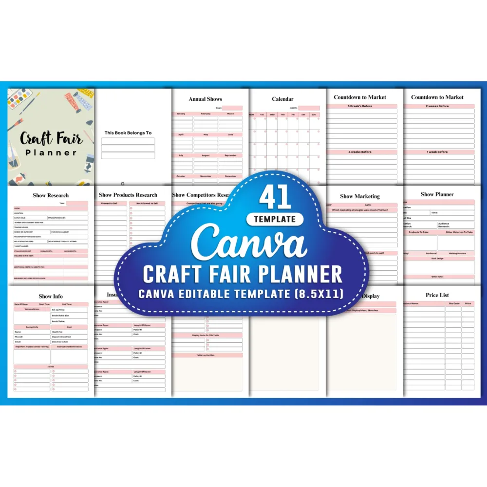 Craft Fair Planner Guide
