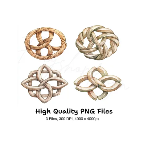 Celtic Knots Clipart Bundle