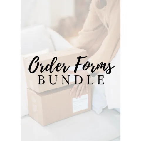 Order Forms Bundle