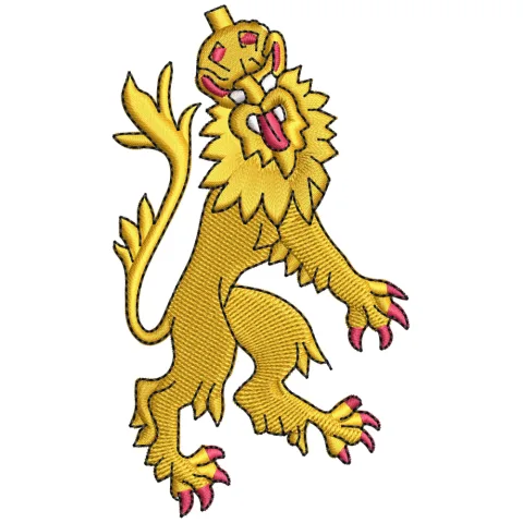 Lion King Embroidery Design